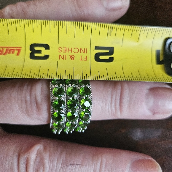 Russian Emerald ring - Picture 8 of 9